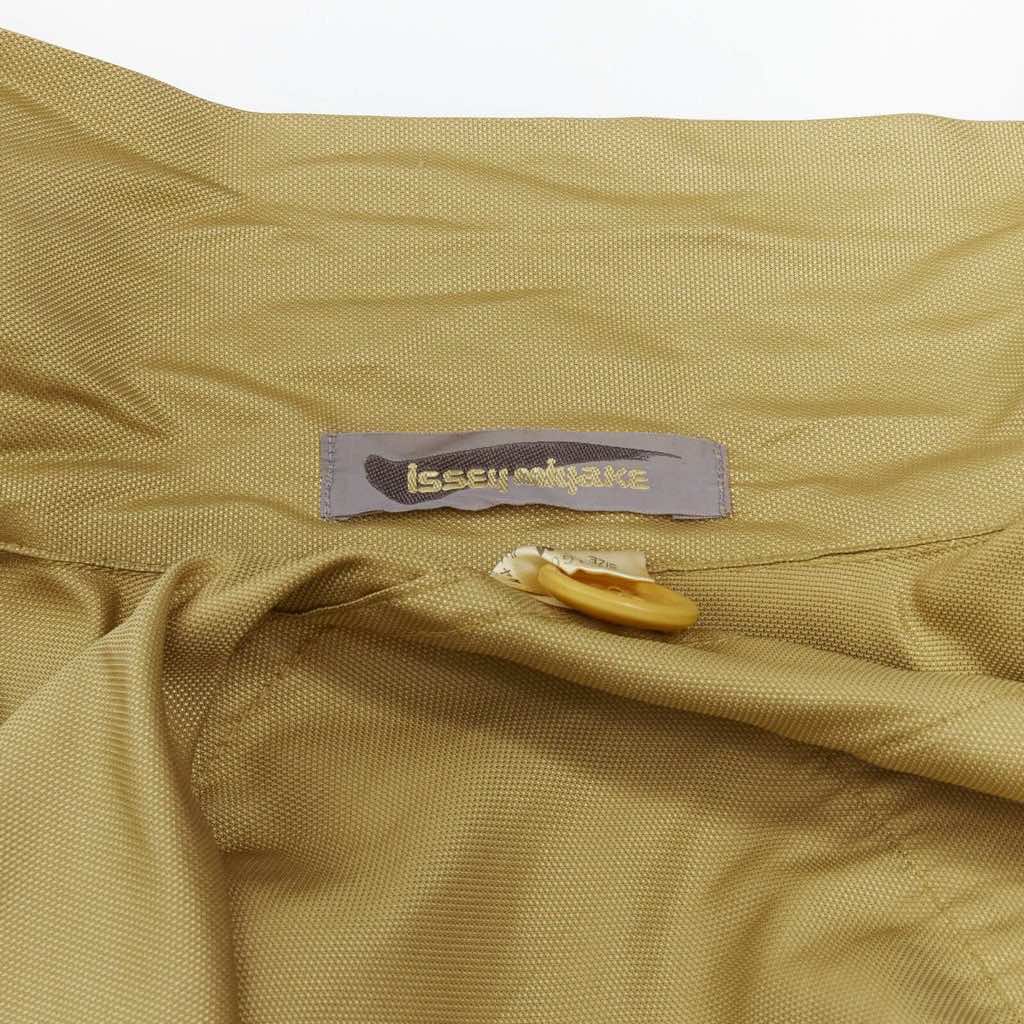 Issey Miyake Gold Parachute Trench Coat - Image 11