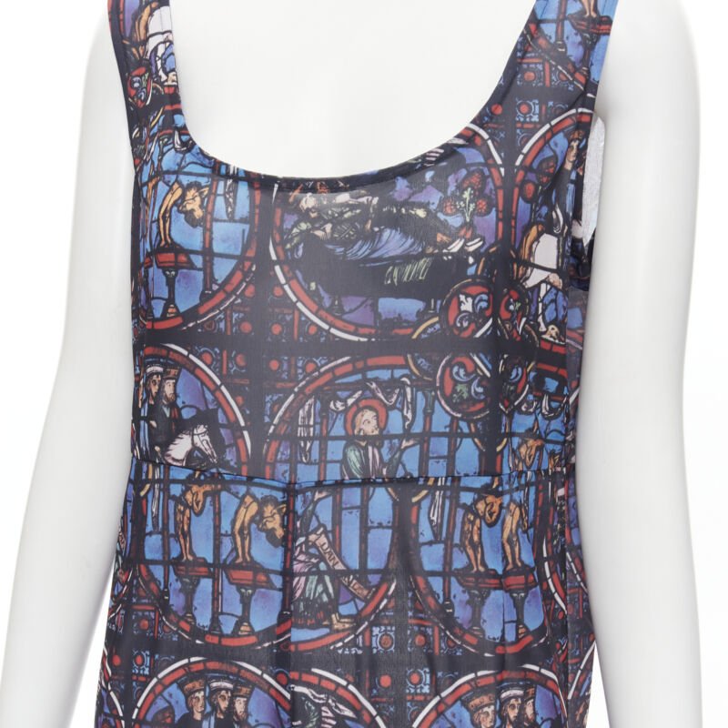 Comme Des Garcons Stained Glass Jumpsuit - Back view