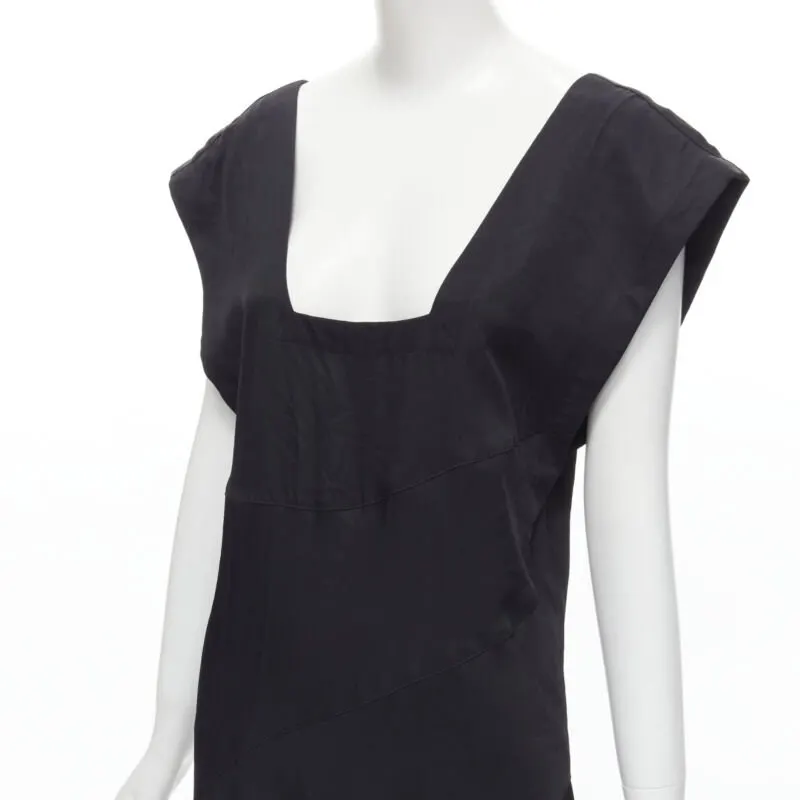 Comme Des Garcons Bias Cut Dress Black Polyester Never worn - Back View