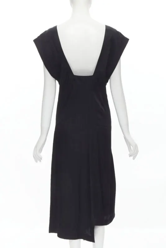 Comme Des Garcons Bias Cut Dress Black Polyester Never worn - Box View