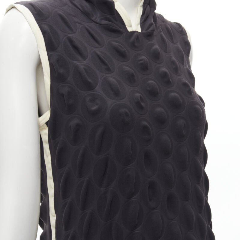 Issey Miyake Egg Carton Dress - Back view