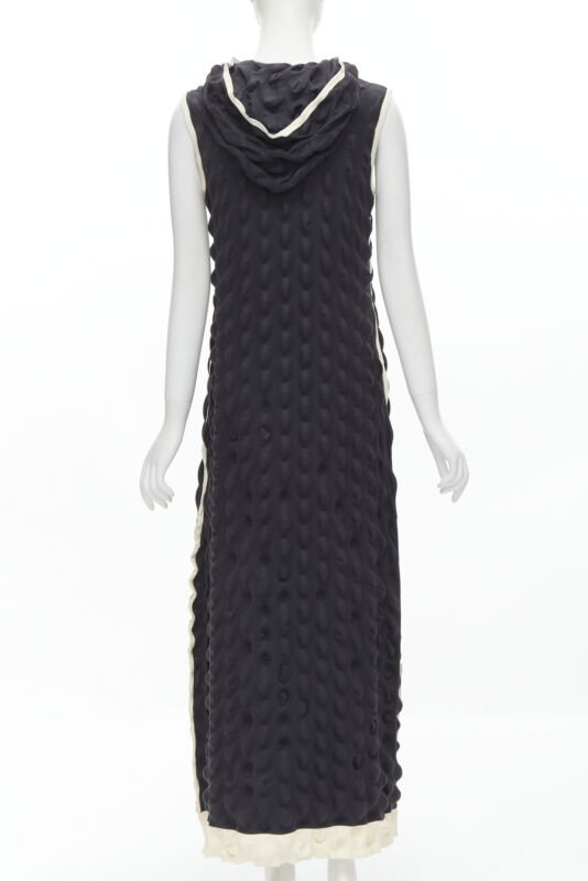 Issey Miyake Egg Carton Dress - Side view