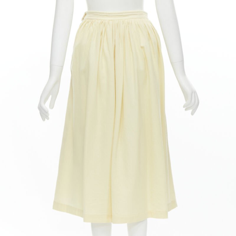 Comme Des Garcons Lattice Embroidery Skirt - Side view