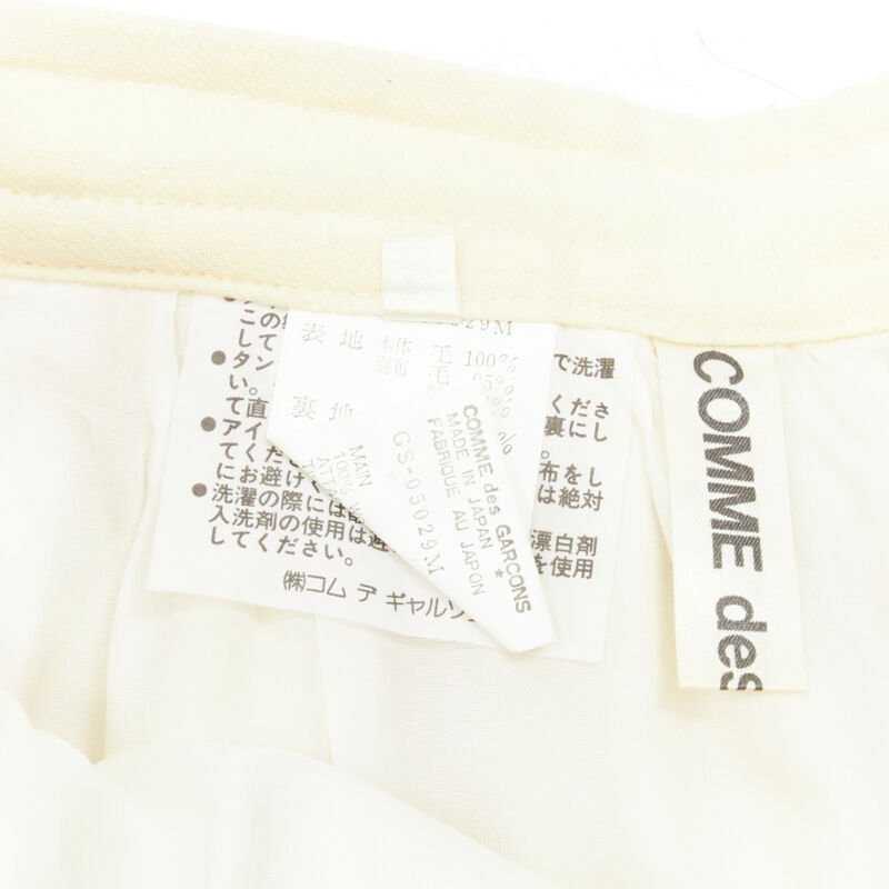 Comme Des Garcons Lattice Embroidery Skirt - Image 11