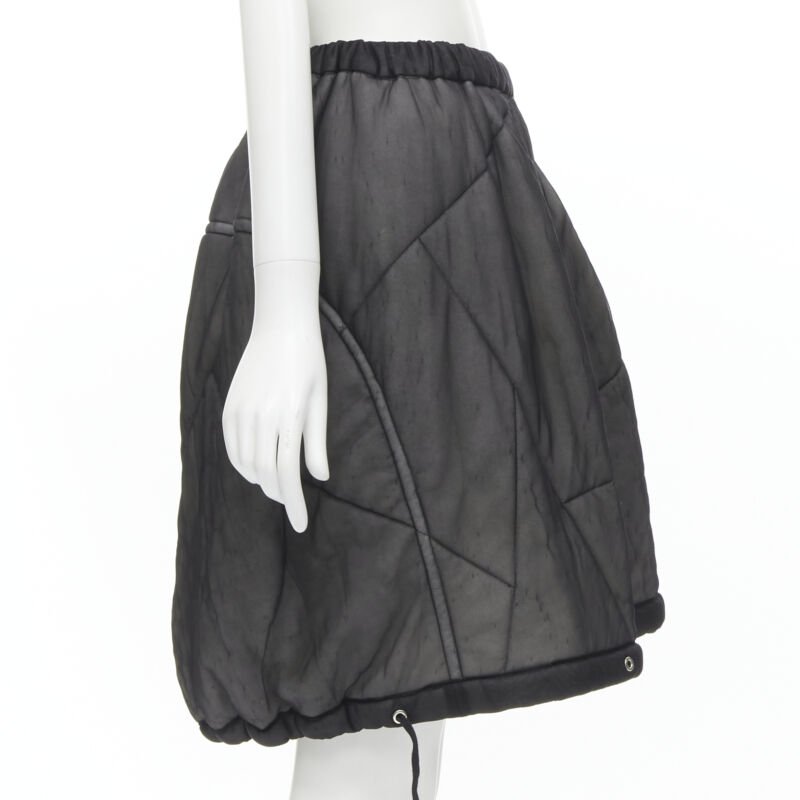 Comme Des Garcons Puffy Drawstring Skirt - 4