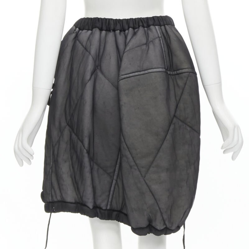 Comme Des Garcons Puffy Drawstring Skirt - Side view