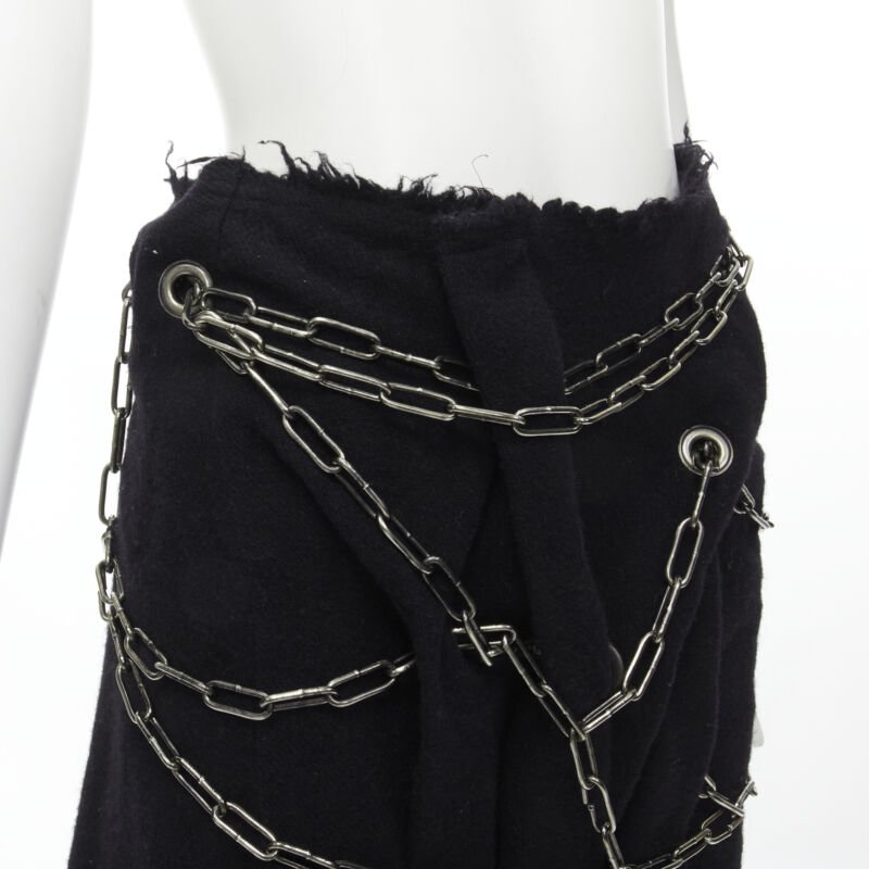 Junya Watanabe Punk Chain Skirt - Back view