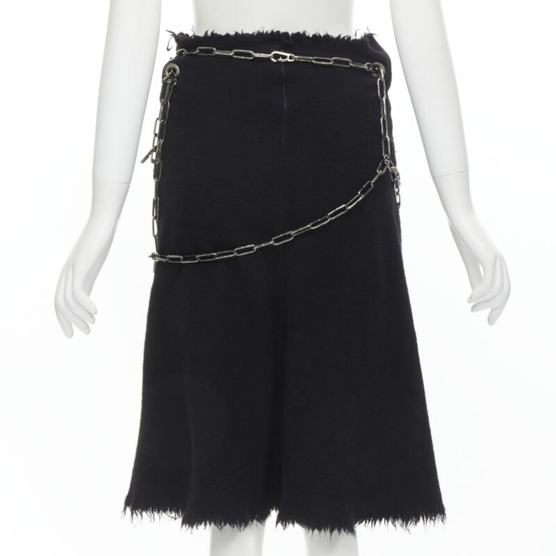 Junya Watanabe Punk Chain Skirt - Side view