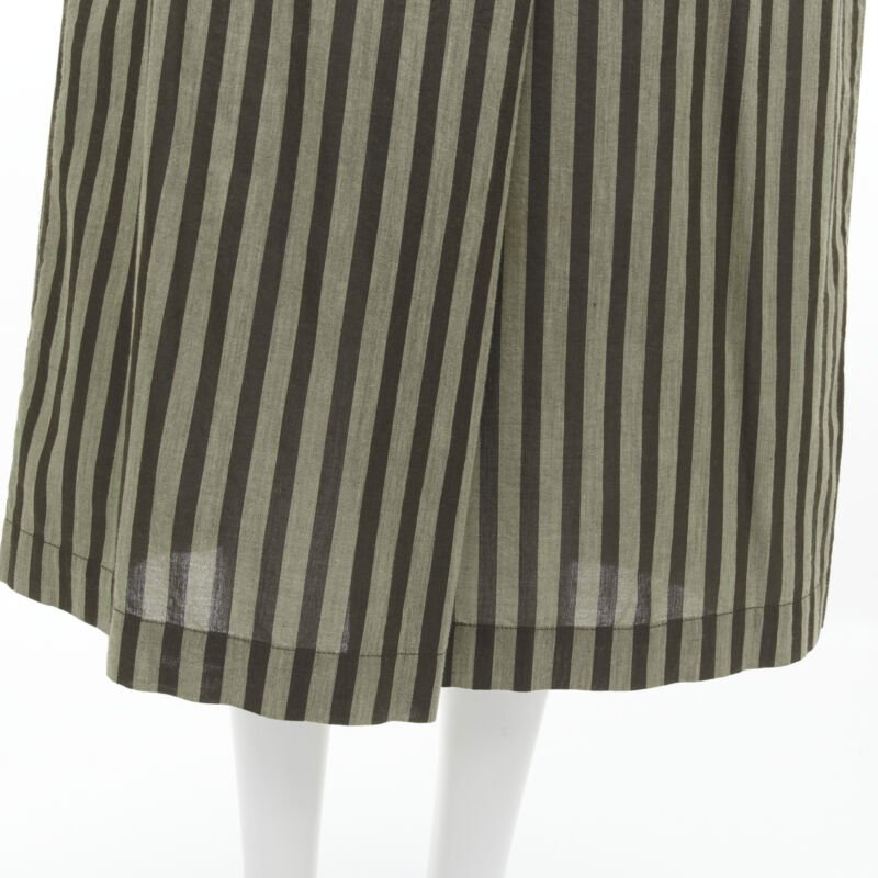 Issey Miyake Striped Pleat Skirt - Detail 2
