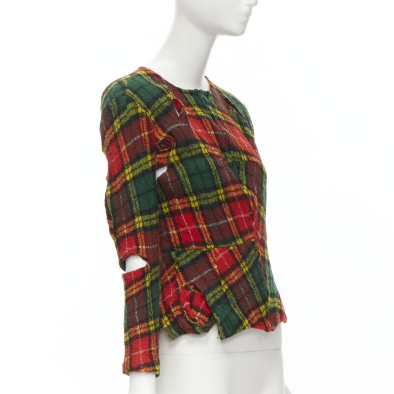 Junya Watanabe Plaid Wool Jacket - Image 6