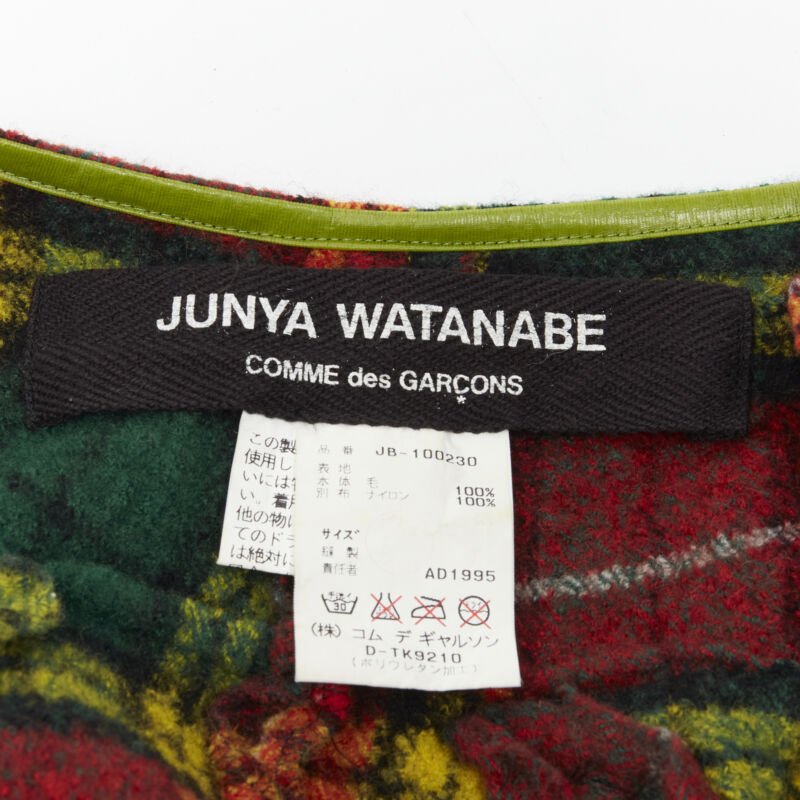 Junya Watanabe Plaid Wool Jacket - Image 11