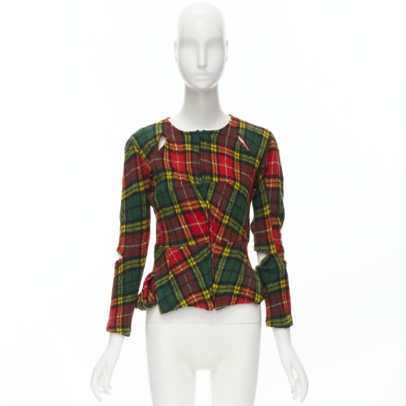 Junya Watanabe Plaid Wool Jacket - Image 12