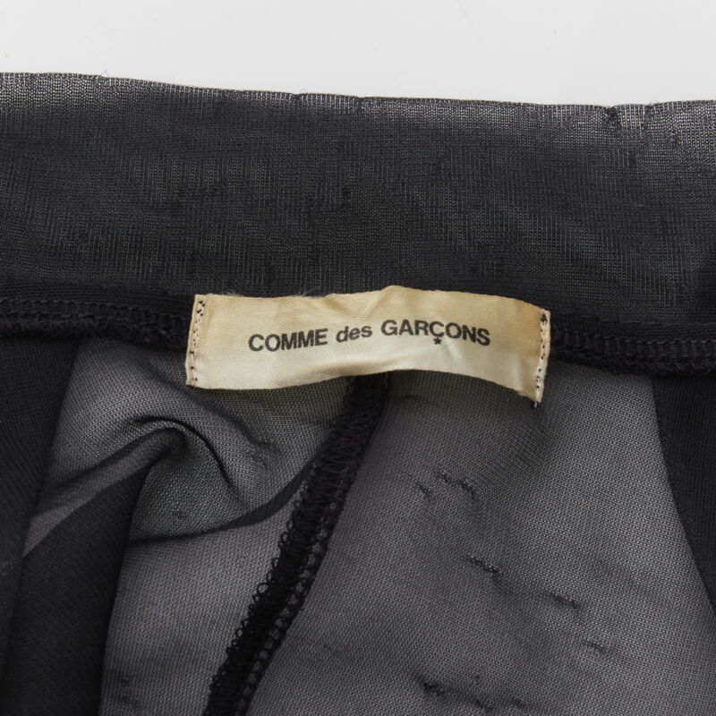 Comme Des Garcons Sheer Ruffle Bomber Jacket - Image 13