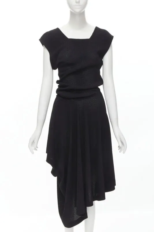 Comme Des Garcons Handkerchief Dress Black Polyester Never worn - Inside View