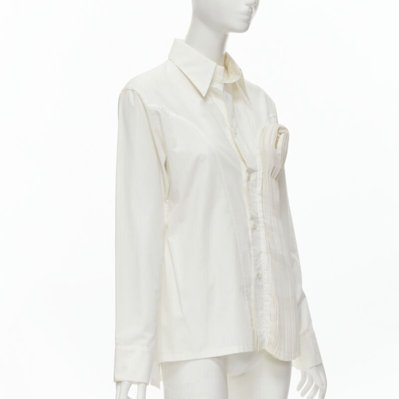 Yohji Yamamoto Knife Pleat Shirt - Image 6