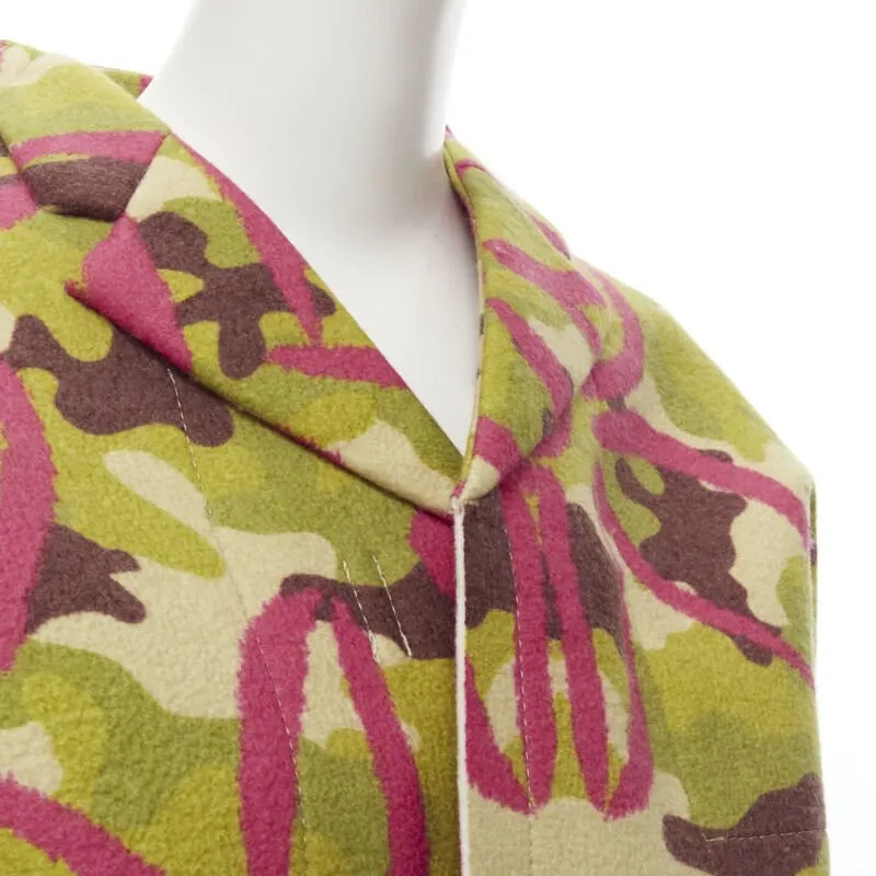 Comme Des Garcons Flat Packed Set Green Wool Very good - Back View