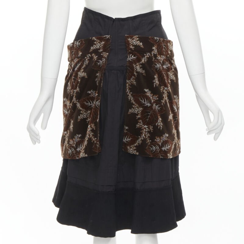 Comme Des Garcons Floral Corset Skirt - Detail 2