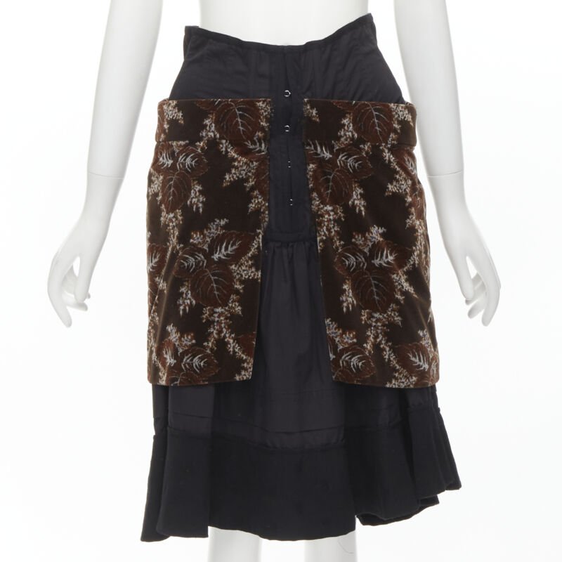 Comme Des Garcons Floral Corset Skirt - Image 10