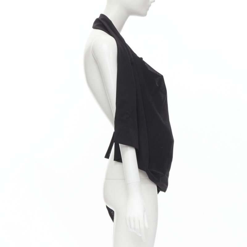 Yohji Yamamoto Metal Ring Halter - 4