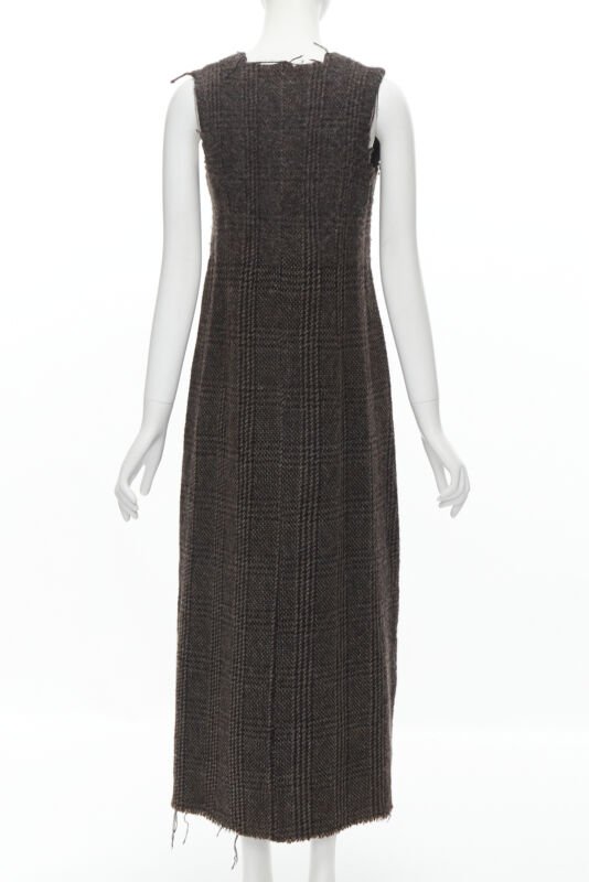 Comme Des Garcons Frayed Edge Dress - Side view