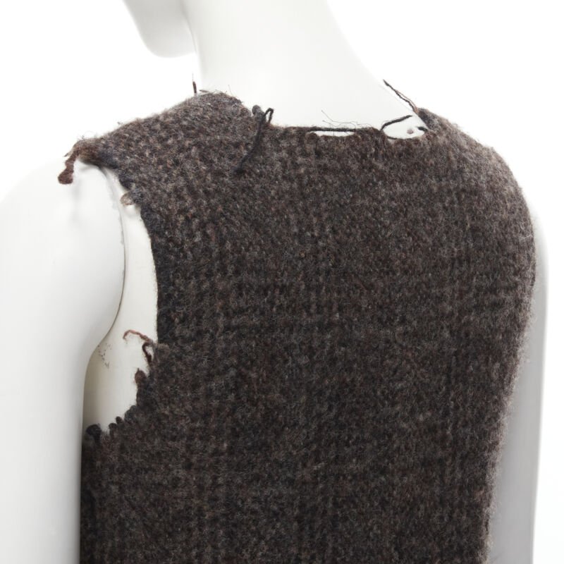 Comme Des Garcons Frayed Edge Dress - Detail 2