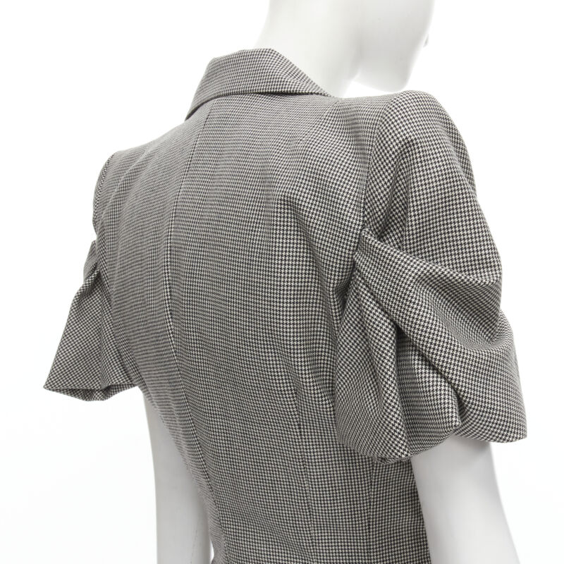 John Galliano Houndstooth Jacket - Back view