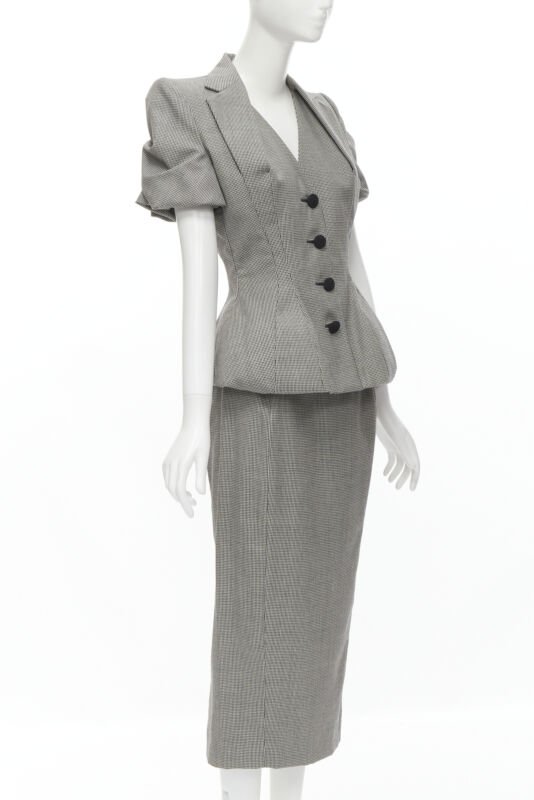 John Galliano Houndstooth Jacket - Image 6