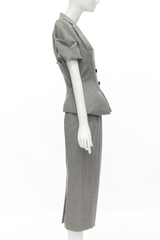 John Galliano Houndstooth Jacket - 4