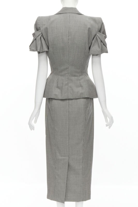 John Galliano Houndstooth Jacket - Side view