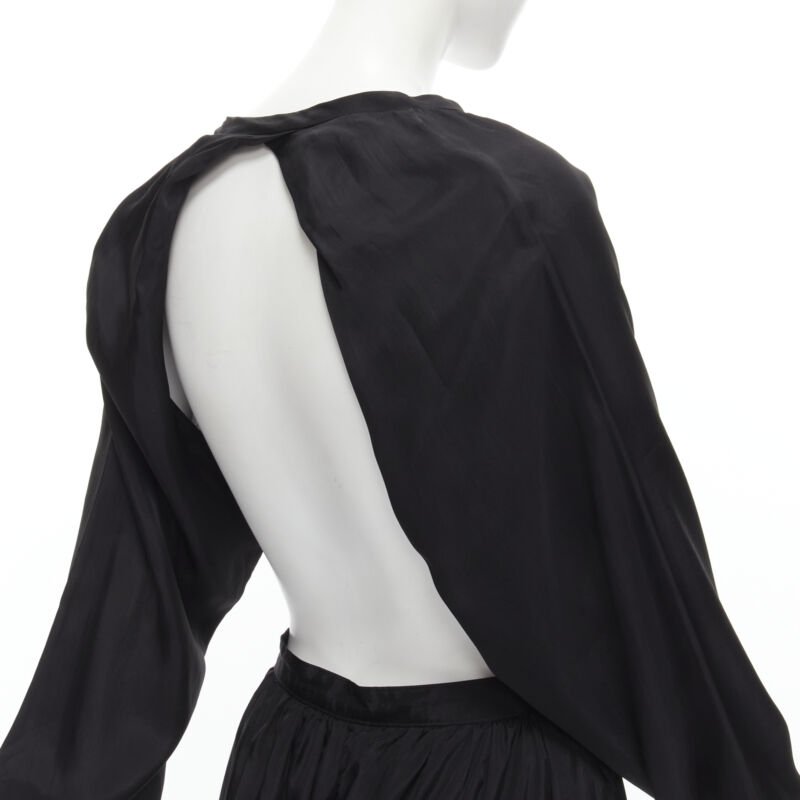 Comme Des Garcons Rayon Wide Jumpsuit - Back view