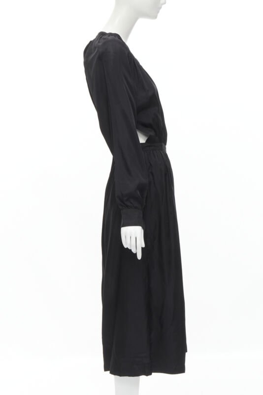 Comme Des Garcons Rayon Wide Jumpsuit - 4