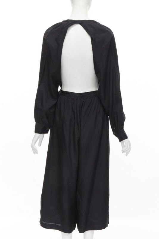 Comme Des Garcons Rayon Wide Jumpsuit - Side view