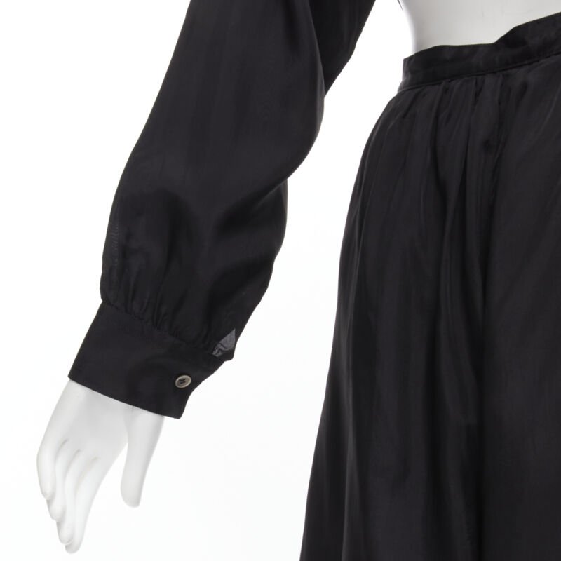 Comme Des Garcons Rayon Wide Jumpsuit - Image 11