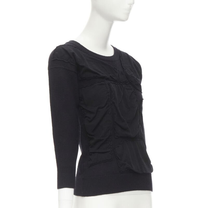 Comme Des Garcons Bubble Patchwork Sweater - Image 6