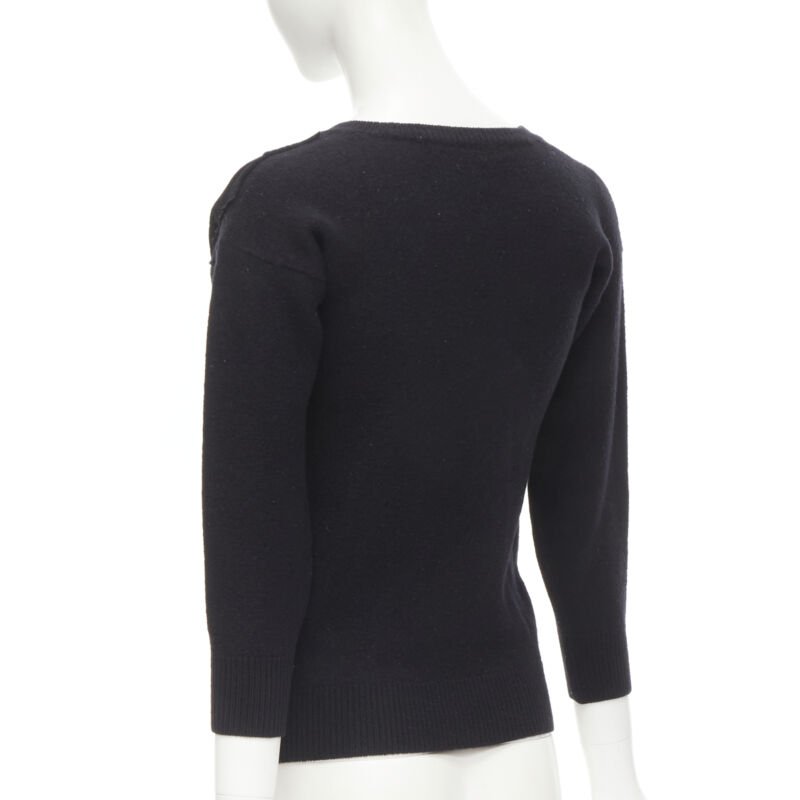 Comme Des Garcons Bubble Patchwork Sweater - Detail 1