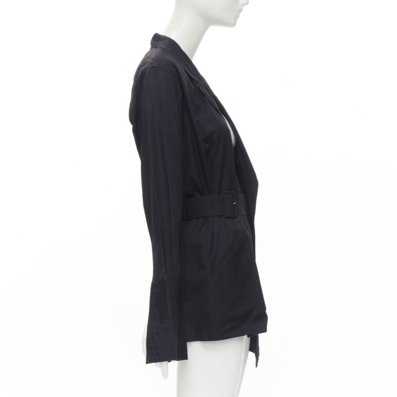 Comme Des Garcons Belted Blazer Jacket - 4