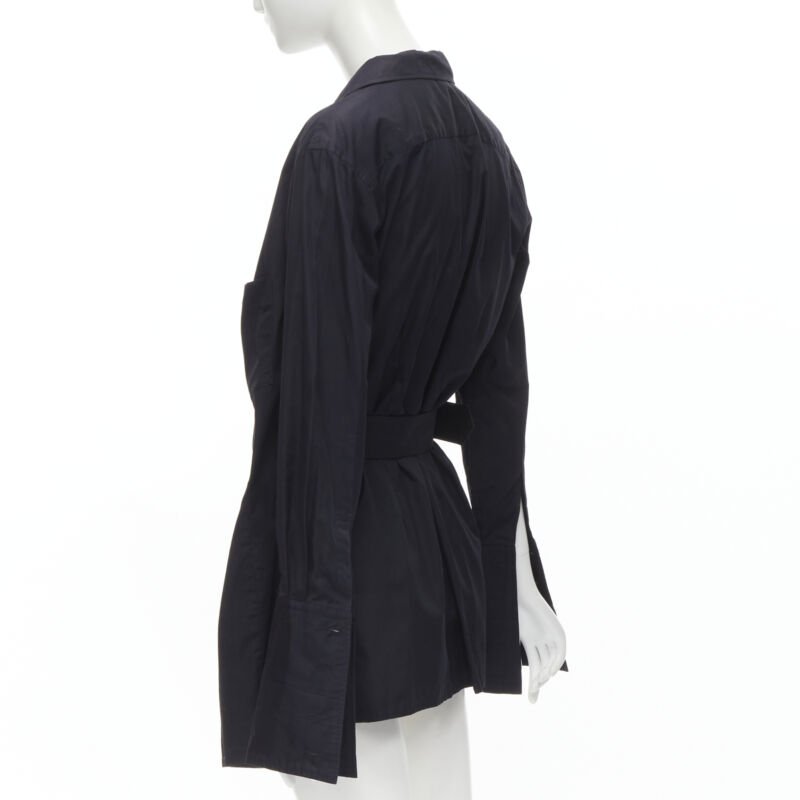 Comme Des Garcons Belted Blazer Jacket - Detail 1