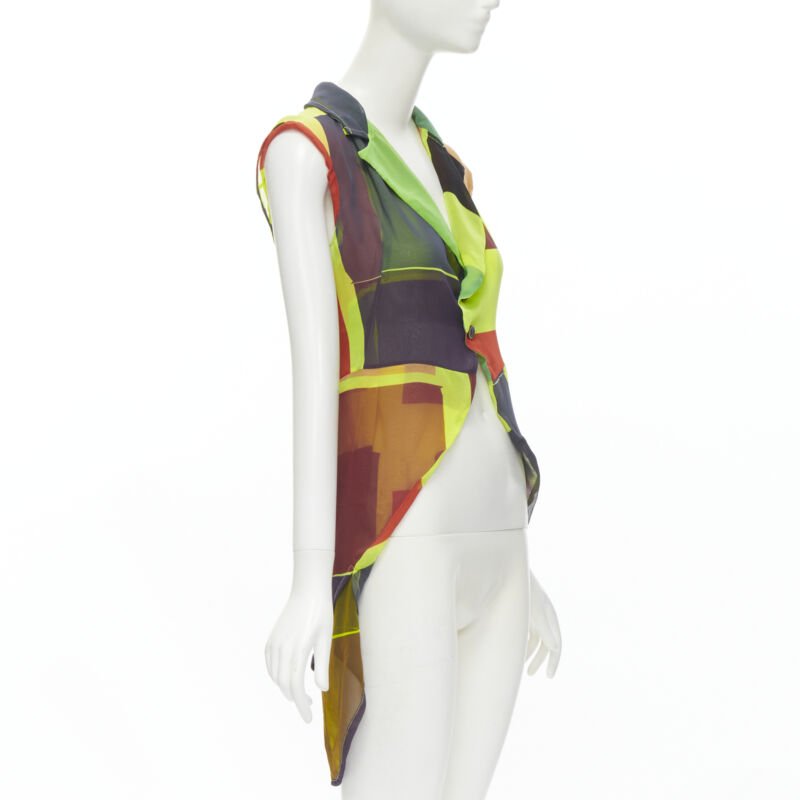 Comme Des Garcons Colorblock Layer Vest - Image 6