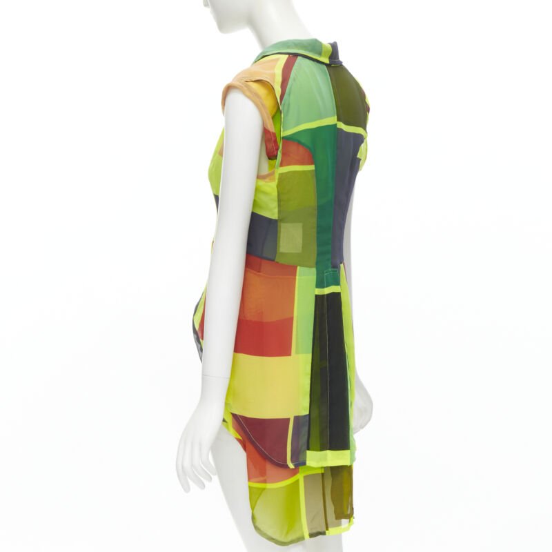 Comme Des Garcons Colorblock Layer Vest - Detail 1