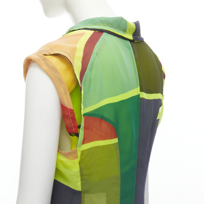 Comme Des Garcons Colorblock Layer Vest - Detail 2
