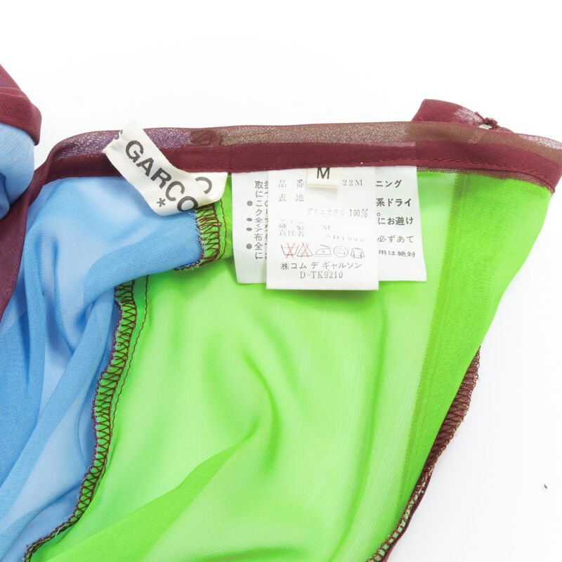 Comme Des Garcons Optical Sheer Skirt - Image 11