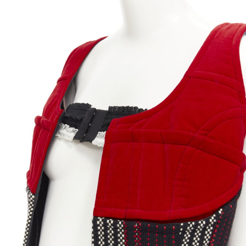 Comme Des Garcons Deconstructed Corset - Back view