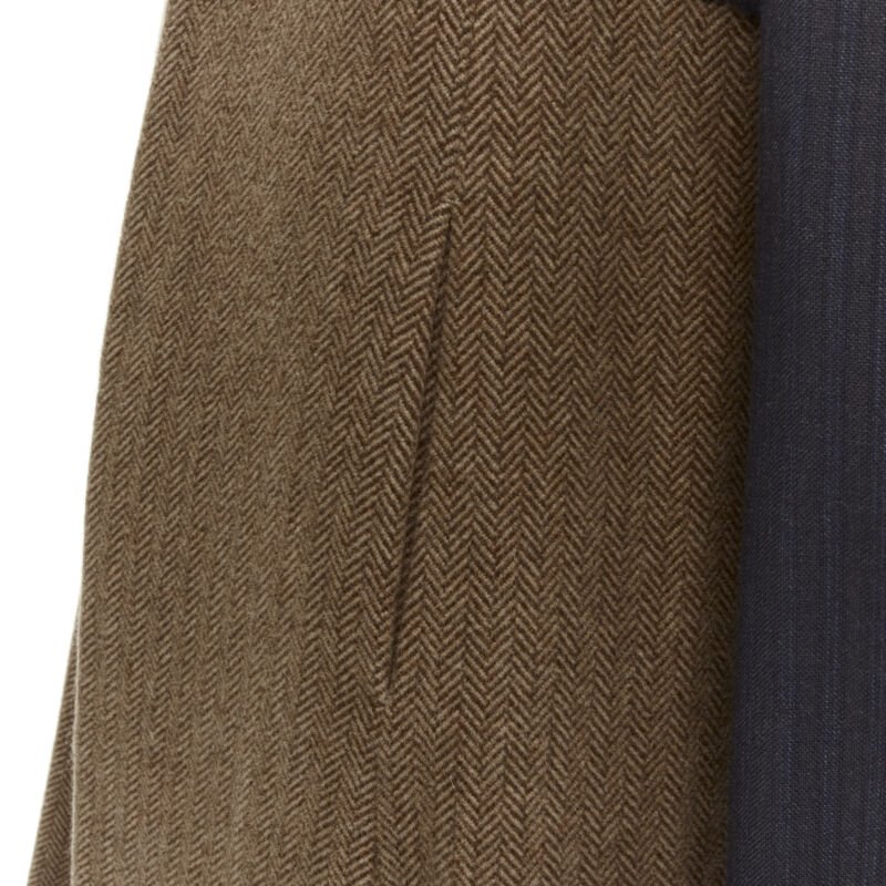 Comme Des Garcons Herringbone Sleeve Coat - Detail 2