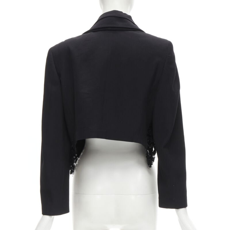 Comme Des Garcons Sequins Mesh Jacket - Detail 2