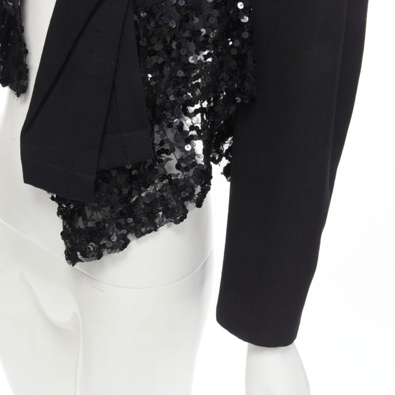 Comme Des Garcons Sequins Mesh Jacket - Image 11