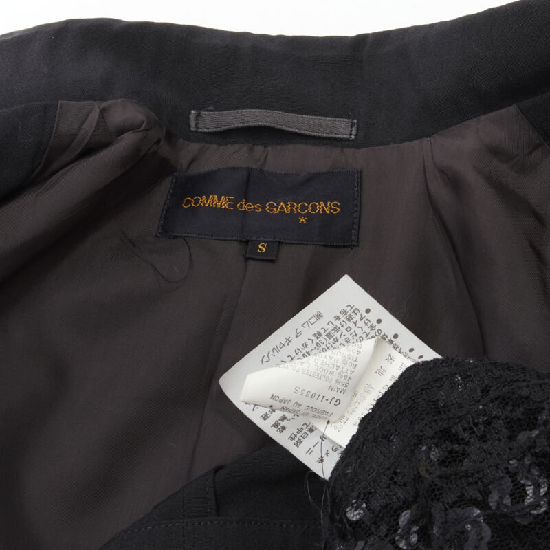 Comme Des Garcons Sequins Mesh Jacket - Image 14