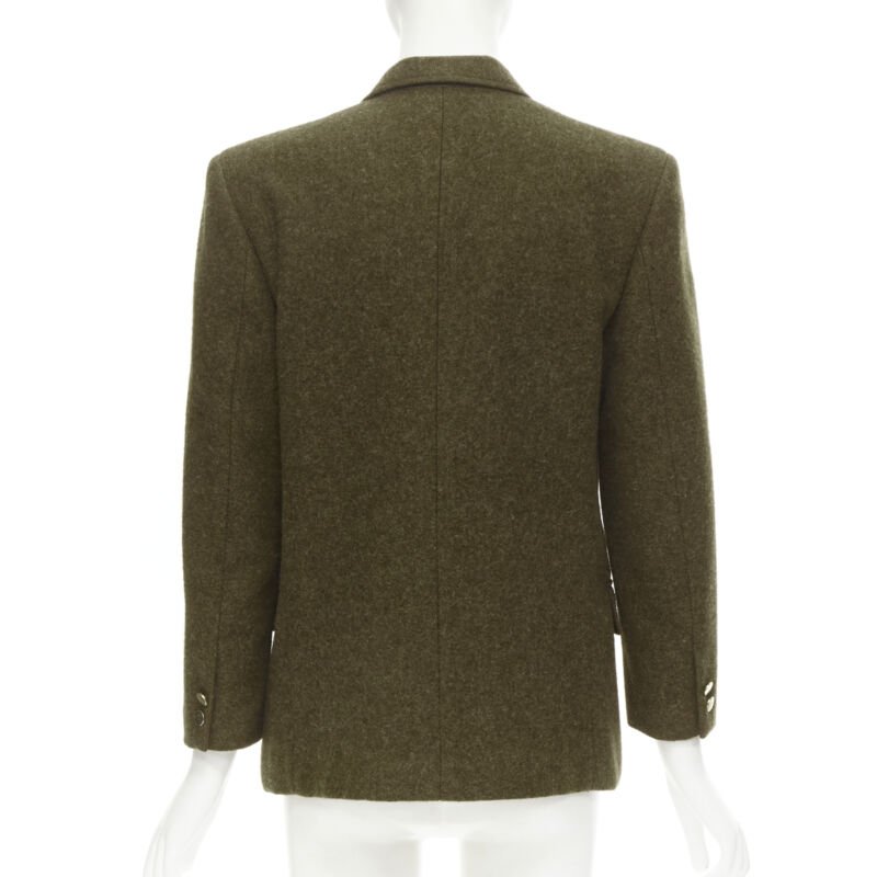 Comme Des Garcons Felt Double Blazer - Side view