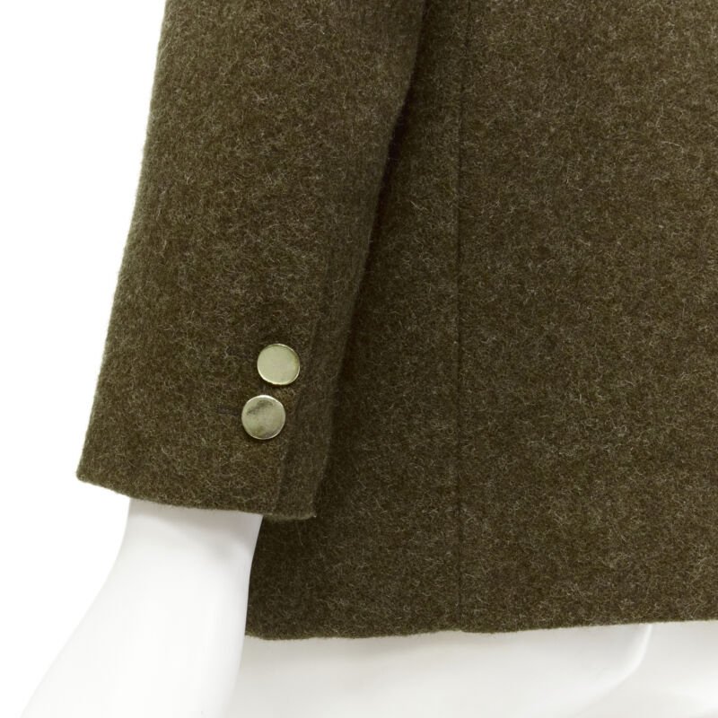 Comme Des Garcons Felt Double Blazer - Image 10