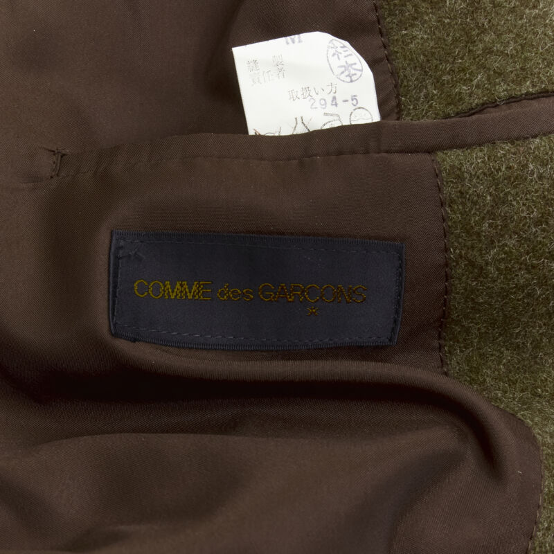 Comme Des Garcons Felt Double Blazer - Image 11