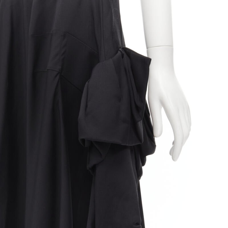 Comme Des Garcons Floral Sleeve Skirt - Back view